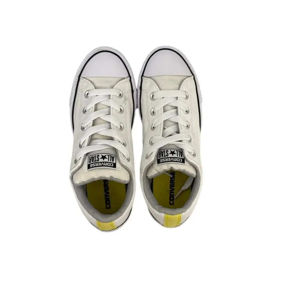 Converse Shoes All Star Chuck Taylor White Low Top Canvas Sneakers Size Youth 3